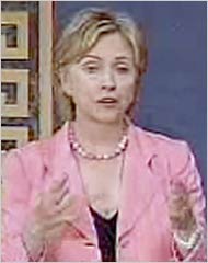 Clinton's Supposed Cleavage