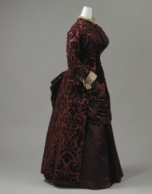 Day dress, 1883â€“85 by Charles Frederick Worth