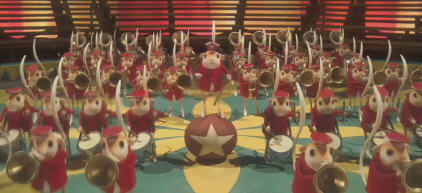 Coraline Bobinski's circus mice