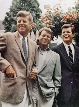 John, Robert and Edward Kennedy, 1960