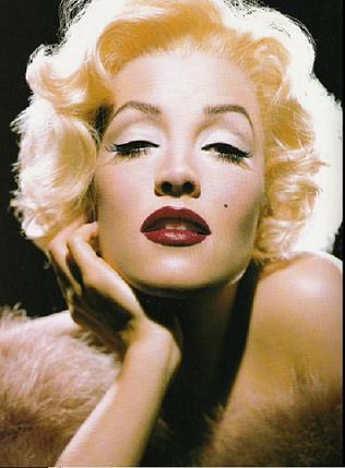 marilyn monroe makeup artist. Marilyn Monroe, makeup by